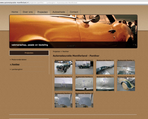 Website Autorestauratie Montferland
